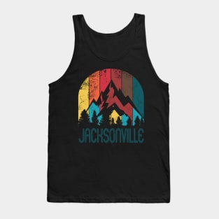 Retro City of Jacksonville T Shirt for Men Women and Kids Tank Top